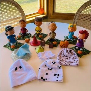 Peanuts Halloween Figures Lot